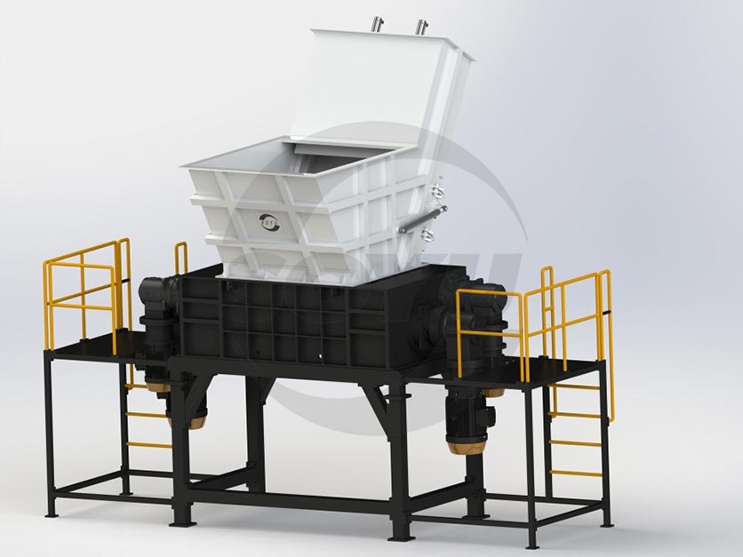 Two shaft shredder (SYU41 Series},Two Shaft Shredder